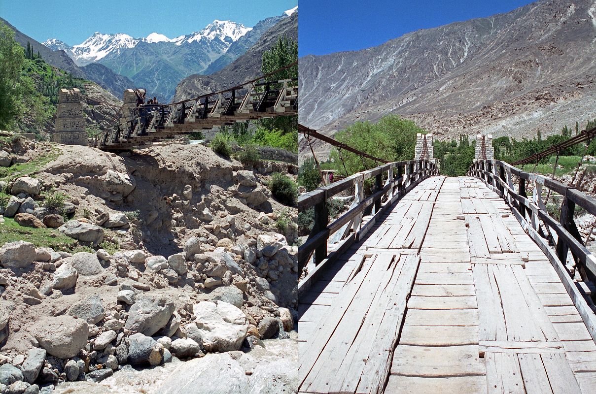 05 Crossing Dassu Bridge Over Braldu River